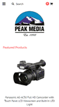 Mobile Screenshot of peakmediainc.com